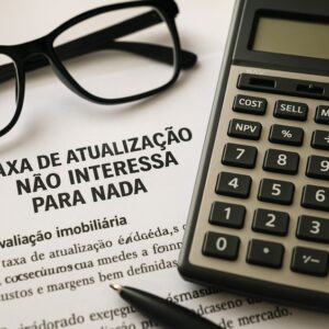 A taxa de atualização não interessa para nada