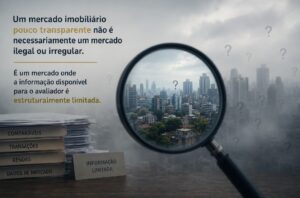 avaliação mercado imobiliário pouco transparente